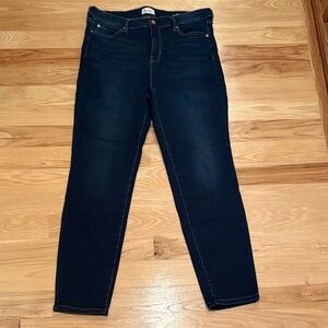 Nicole Miller Dark Blue Skinny Jeans